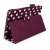Stand and Type Case for Kindle Fire HD 2013 - Purple Polka 6