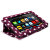 Stand and Type Case for Kindle Fire HD 2013 - Purple Polka 9
