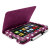 Stand and Type Case for Kindle Fire HD 2013 - Purple Polka 13