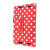 Stand and Type Case Kindle Fire HD 2013 Tasche Red Polka 3