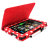 Stand and Type Case Kindle Fire HD 2013 Tasche Red Polka 12