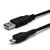 Cable de Carga y Sincronización USB - MicroUSB 2M - Negro 2