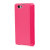 Muvit Easy Folio Leather Style Case for Sony Xperia Z1 Compact - Pink 3