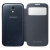Official Samsung S-View Flip Cover & Qi Charging for Galaxy S4 - Black 3