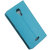 Encase Stand and Type Folio Case for Wiko Cink Five - Blue 2