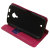 Encase Stand and Type Folio Case for Wiko Cink Five - Pink 3