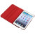 Leather-Style Rotating iPad Mini 3 / 2 / 1 Stand Case - Red 5