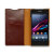 Zenus Signature Diary Case for Sony Xperia Z1 Compact - Wine 7