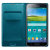 Flip Cover Wallet Officielle Samsung Galaxy S5 – Bleue Topaz  2