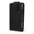 Qubits Faux Leather Flip Case for Sony Xperia Z1 Compact - Black 3