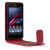 Qubits FlipCase Xperia Z1 Compact Tasche in Rot 7
