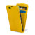 Qubits Faux Leather Flip Case for Sony Xperia Z1 Compact - Yellow 7