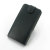 Pdair Leather Top Flip Case for Nokia Lumia 1320 - Black 6