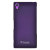Metal-Slim Sony Xperia Z2 Rubber Case - Purple 2