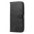 Adarga Leather Style Wallet Case for HTC One M8 W/ Clasp - Black 4
