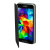Pudini Samsung Galaxy S5 Flip und Stand Hülle in Schwarz 10