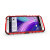 ArmourDillo Hybrid Protective Case for HTC One M8 - Red 5
