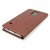 Adarga Leather-Style Wallet Case for Samsung Galaxy S5 - Brown 7