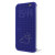 Original HTC One M8 2014 Tasche Dot View in Blau 10