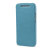 Pudini HTC One M8 2014 Leather Style Flip Case in Blau 3