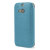 Pudini HTC One M8 2014 Leather Style Flip Case in Blau 4