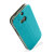 Pudini Flip und Stand Hülle für HTC One M8 2014 in Blau 6