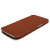 Pudini HTC One M8 Leather-Style Flip Case - Brown 9