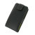 Pdair Leather Flip Nokia Asha 210 Case - Black 8