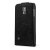 Adarga Leather-Style Galaxy S5 Wallet Flip Case - Black 4