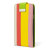 Adarga Leather-Style Galaxy S5 Wallet Flip Case - Rainbow Stripe 3