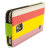 Adarga Leather-Style Galaxy S5 Wallet Flip Case - Rainbow Stripe 6