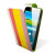 Adarga Leather-Style Galaxy S5 Wallet Flip Case - Rainbow Stripe 13