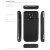 enCharge Samsung Galaxy S5 Power Jacket Flip Case 4800mAh - Black 6