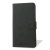 Adarga Leather-Style OnePlus One Wallet Stand Case - Black 2