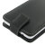 PDair Leather Filp Huawei G600 Ledertasche in Schwarz 6
