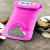 DiCAPac Universal Waterproof Case for Smartphones up to 5.7" - Pink 7