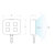 Flash LED pour Appareils Apple et Android iblazr - Blanc 3