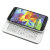 Galaxy S5 Magnetic Bluetooth QWERTY keyboard Case - White 7