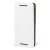 Adarga Leather-Style Wallet Stand HTC One M8 Case - White 2