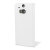 Adarga Leather-Style Wallet Stand HTC One M8 Case - White 3