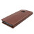 Adarga Leather-Style Wallet Stand HTC One M8 Case - Brown 7