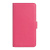 Adarga Stand and Type LG Optimus L9 Wallet Case - Pink 2