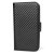 Encase Carbon Fibre-Style Samsung Galaxy S4 Horizontal Flip Case 4