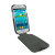 Slimline Carbon Fibre-Style Galaxy S3 Mini Vertical Flip Case 7