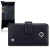Adarga Nokia Lumia 630 / 635 Leather-Style Wallet Case - Black / Tan 3