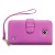 Nokia Lumia 630 / 635 Leather-Style Wallet Case - Pink 5