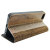 Uunique Heritage Wood & Linen iPhone 5S / 5 Hard Shell Case - Brown 4