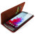 Encase LG G3 Tasche Wallet Case in Braun 7