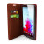 Encase LG G3 Tasche Wallet Case in Braun 8