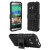 ArmourDillo HTC One Mini 2 Hybrid Protective Case - Zwart 4